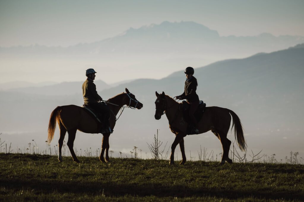 passeggiata a cavallo a Lecco - Lago di Como